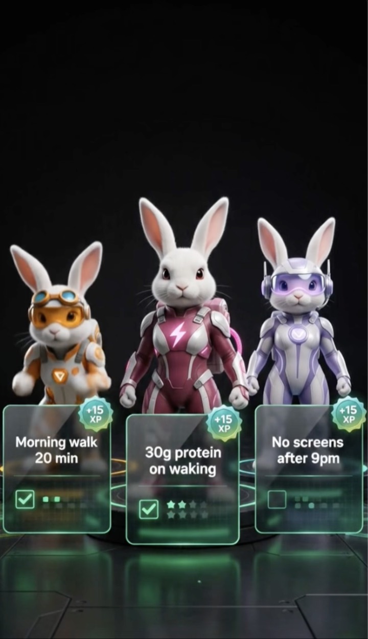 PROTOGEN app — goals and daily quests